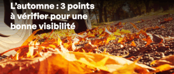 3 points pour améliorer la visibilité au volant en automne